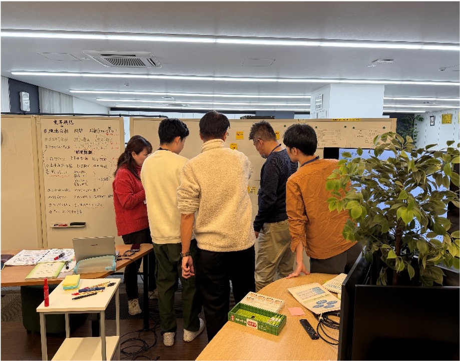 ケース研修のようす